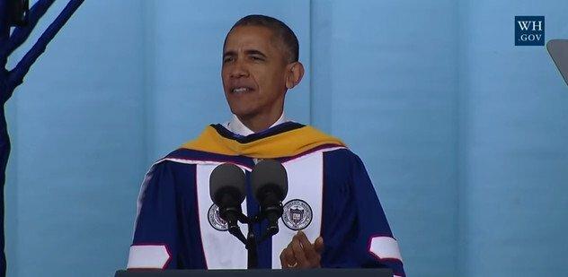 President Barack Obama's commencement speech