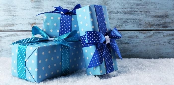 wrapped gifts