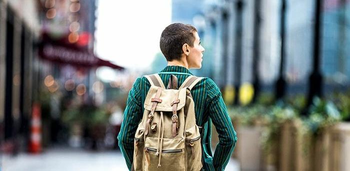 woman walking