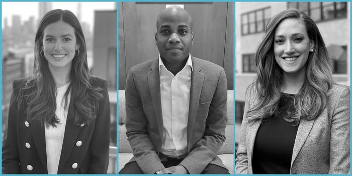 <a href="https://www.themuse.com/profiles/blackrock" target="_blank" rel="noreferrer noopener">BlackRock’</a>s Abigail Smith, Antonio Buddington, and Rebecca Lewinson.