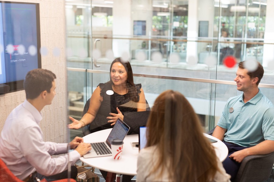 Tech Chick Working with Tech and Innovation Team at Chick-fil-A, Inc.