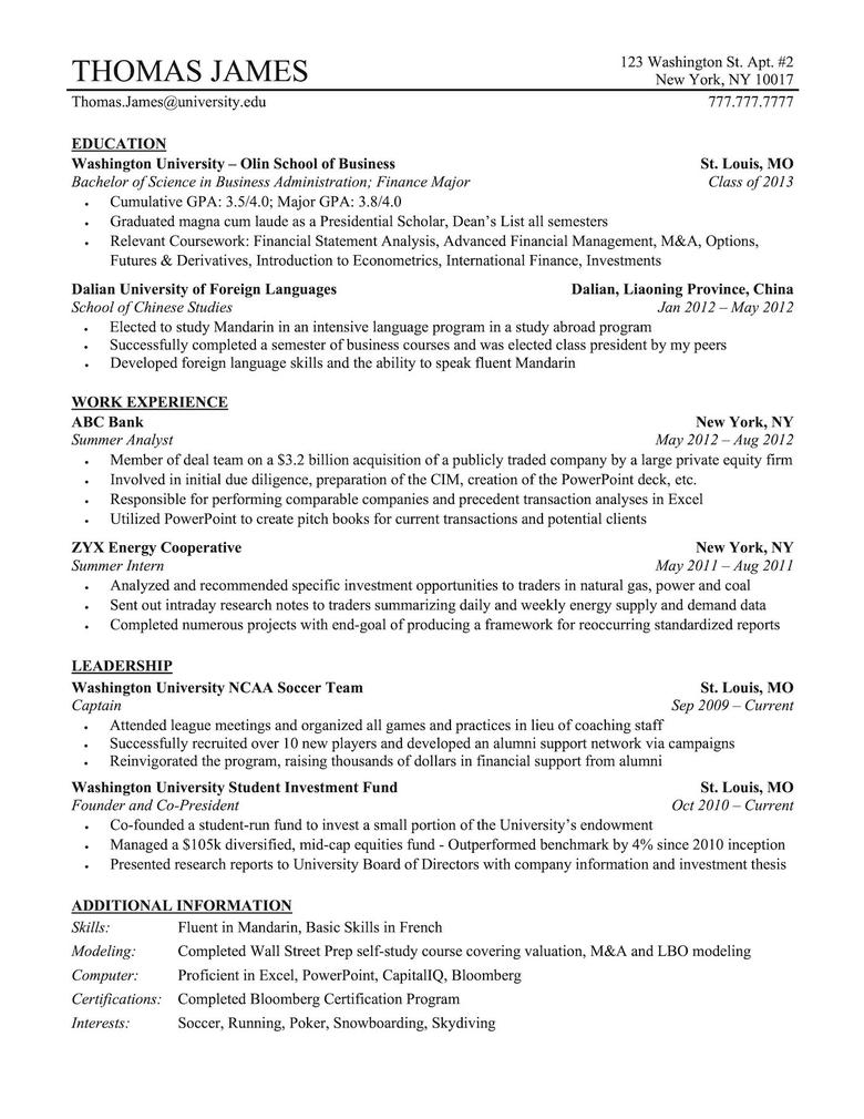 2023 chronological resume template