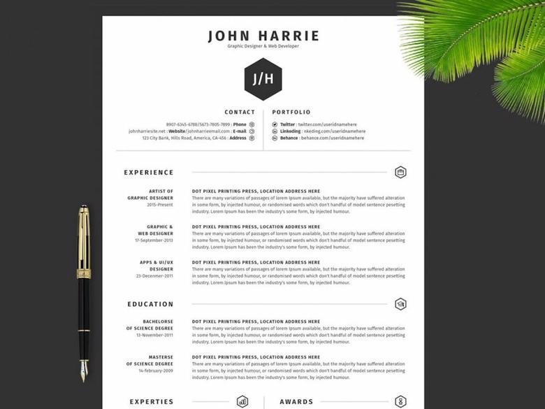 the muse's resume template