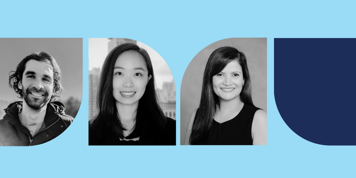 Bryan O’Connor, Angel Zhang, and ﻿Christine Nolan of MarketAxess