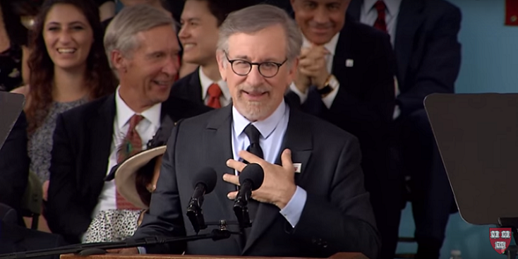 Steven Spielberg commencement speech