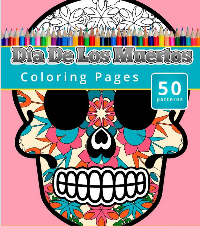 Color Dia Adult Coloring Book 
